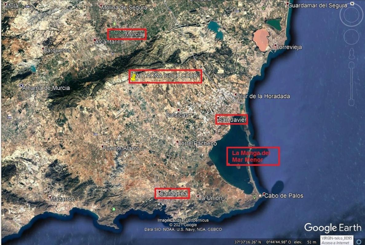 Residencial Alhambras1 Apartment Murcia Luaran gambar